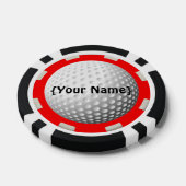 Golf bal spotter poker chip (Enkel)