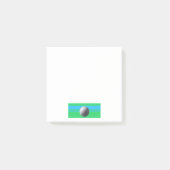 Golf Bal witte notitie pads Post-it® Notes (Voorkant)