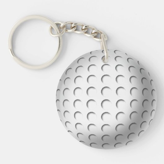 Golf Ball 2 Sleutelhanger (Voorkant)