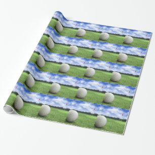 Golf Ball 4 Cadeaupapier