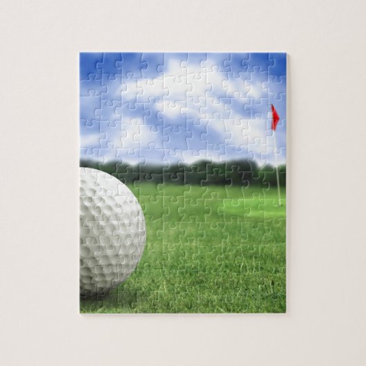 Golf Ball 4 Legpuzzel (Verticaal)