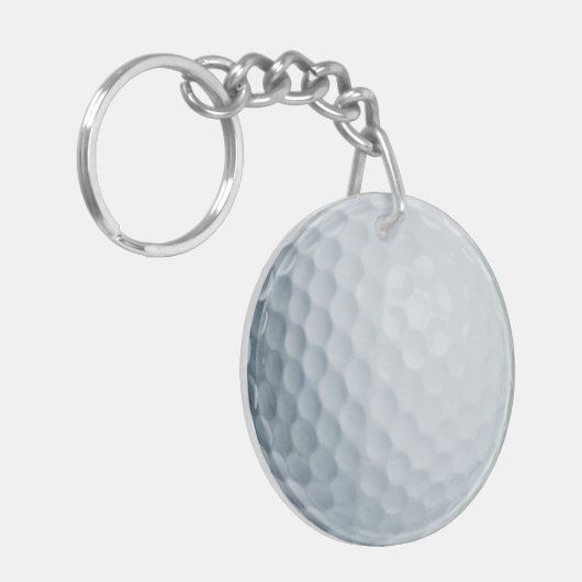 Golf Ball acrylsleutelhanger Sleutelhanger (Voorkant Links)