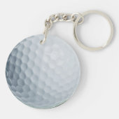 Golf Ball acrylsleutelhanger Sleutelhanger (Achterkant)