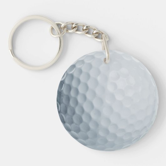 Golf Ball acrylsleutelhanger Sleutelhanger (Voorkant)