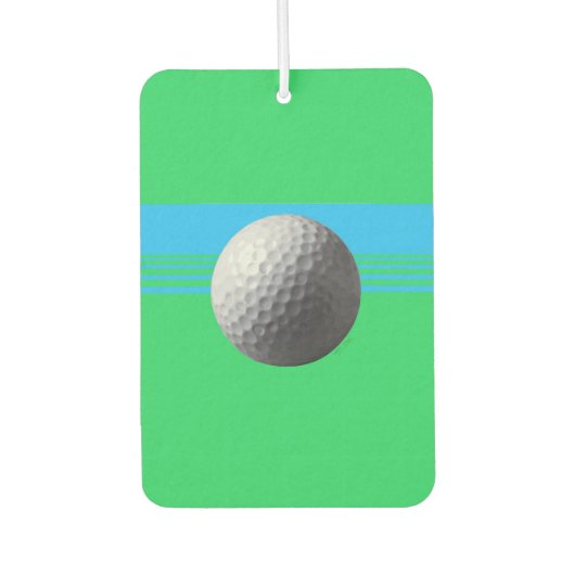 Golf Ball auto luchtverfrisser (Voorkant)