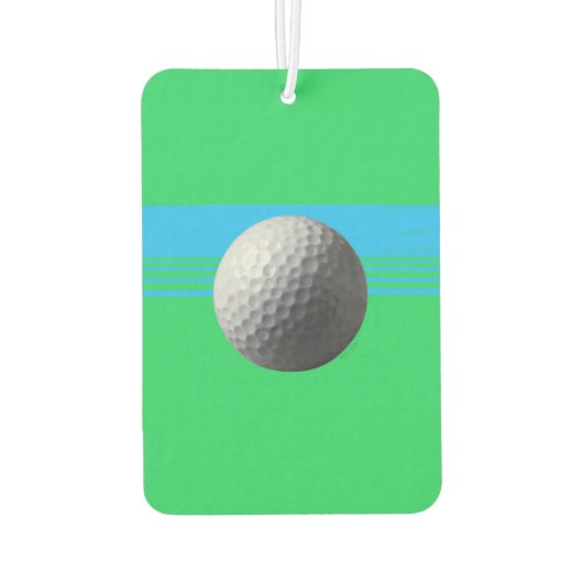 Golf Ball auto luchtverfrisser (Achterkant)