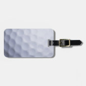Golf Ball Background Gepersonaliseerd Sjabloon Bagagelabel (Voorkant horizontaal)