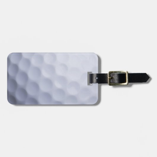 Golf Ball Background Gepersonaliseerd Sjabloon Bagagelabel (Voorkant horizontaal)
