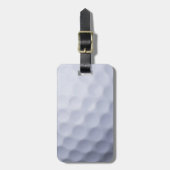 Golf Ball Background Gepersonaliseerd Sjabloon Bagagelabel (Voorkant verticaal)