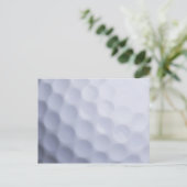 Golf Ball Background Gepersonaliseerd Sjabloon Briefkaart (Staand voorkant)