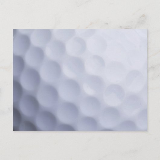 Golf Ball Background Gepersonaliseerd Sjabloon Briefkaart (Voorkant)