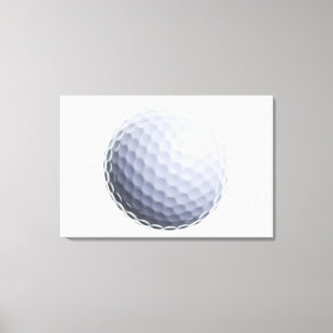 Golf Ball Background Gepersonaliseerd Sjabloon Canvas Afdruk