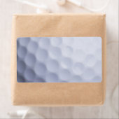 Golf Ball Background Gepersonaliseerd Sjabloon Etiket (Insitu)