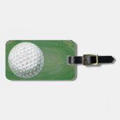Golf Ball Bagagelabel (Voorkant horizontaal)