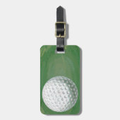 Golf Ball Bagagelabel (Voorkant verticaal)