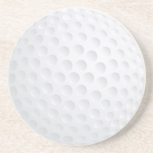Golf Ball Beverage Coaster Zandsteen Onderzetter