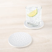 Golf Ball Beverage Coaster Zandsteen Onderzetter (Zijkant)