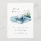 Golf Ball bewegende aankondiging (Voorkant)