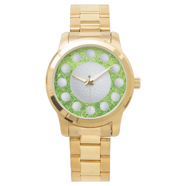 Golf Ball Bonanza Watch Horloge (Voorkant)
