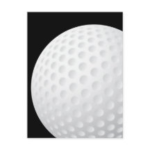 Golf Ball Briefkaart