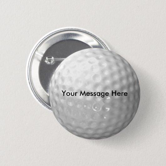 Golf Ball Button (Voorkant /achterkant)