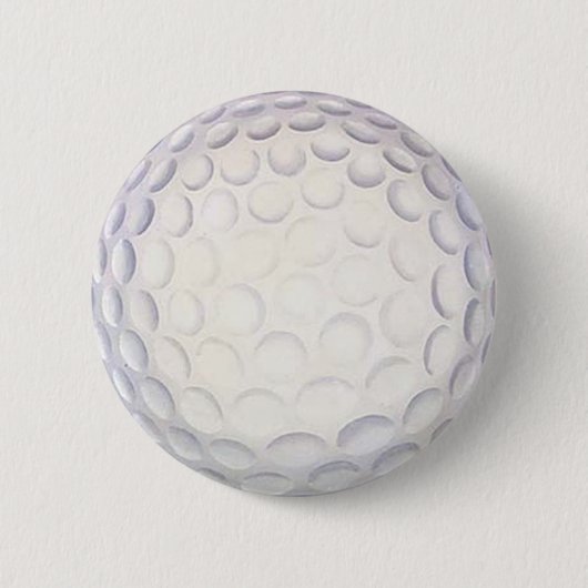 Golf Ball Button/Badge Ronde Button 5,7 Cm (Voorkant)