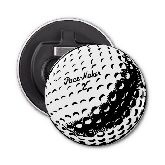 Golf Ball Button Flesopener (Voorkant)