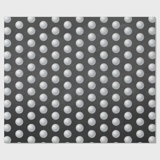 Golf Ball Cadeaupapier (Vlak)