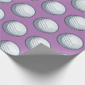  Golf Ball Cadeaupapier (Hoek)