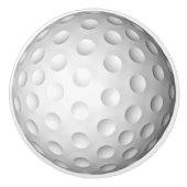 Golf Ball Ceramic Knob Keramische Knop (Voorkant)
