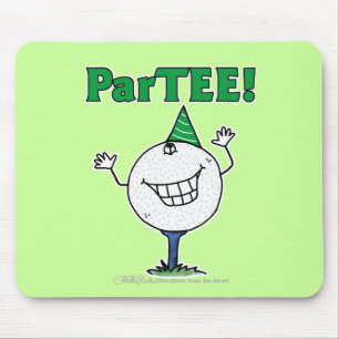 Golf Ball Character ParTEE! Muismat