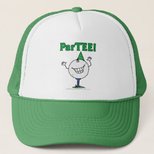 Golf Ball Character ParTEE! Trucker Pet