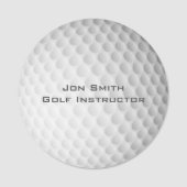 Golf Ball Classic Name Tag (Voorkant)