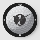 Golf ball Clock Grote Klok (Voorkant)