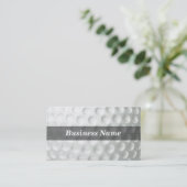 Golf Ball (Closeup) Visitekaartje (Staand voorkant)