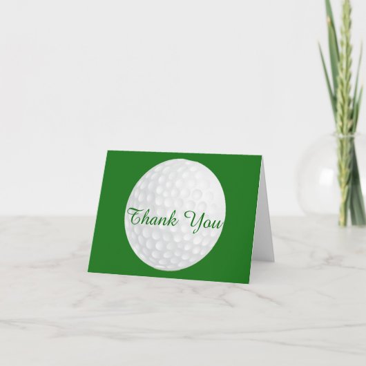 Golf Ball Dank u (Voorkant)