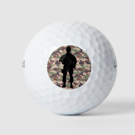 Golf Ball Defense for Our Heroes Golfballen (Voorkant)
