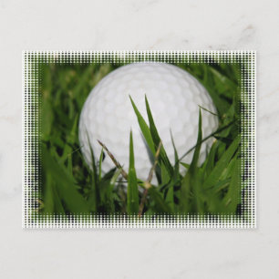 Golf Ball Design Briefkaart
