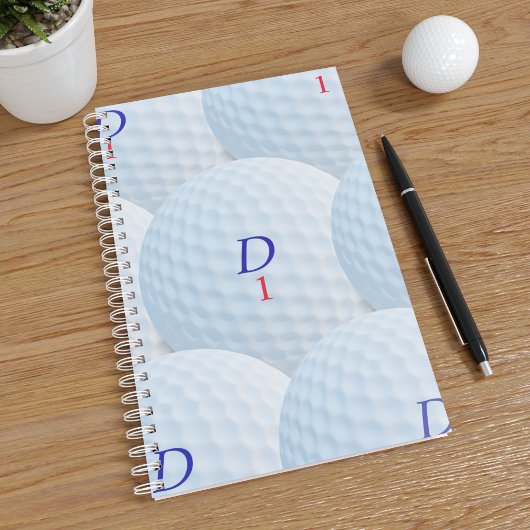 Golf Ball Design Golfer's Weekse Planner