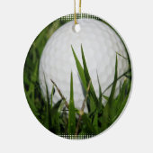Golf Ball Design Ornament (Links)