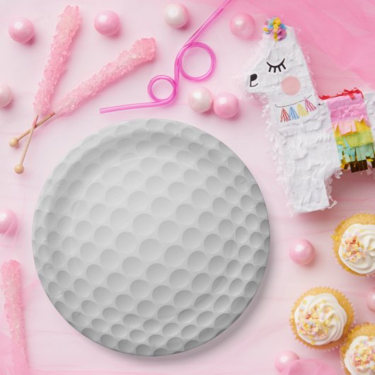Golf Ball Design Paper Bord (Feest)