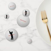 Golf Ball Design Table Confetti (Groep)