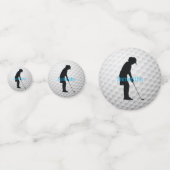 Golf Ball Design Table Confetti (Achterkanten)
