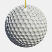 "Golf Ball"-designgeschenken en -producten Keramisch Ornament (Achterkant)