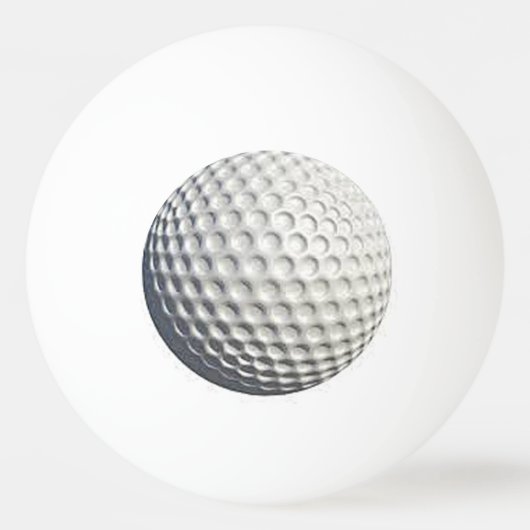 "Golf Ball"-designgeschenken en -producten Pingpongbal (Achterkant)