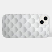 Golf Ball Dimple-ontwerp Case-Mate iPhone Case (Achterkant (horizontaal))