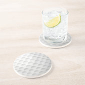 Golf Ball Dimple-ontwerp Zandsteen Onderzetter (Zijkant)