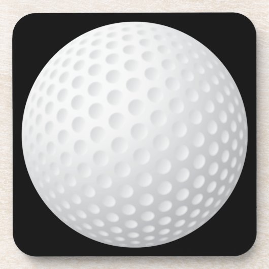 Golf Ball Drankjes Onderzetter (Voorkant)