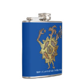Golf Ball Eater Petroglyph Flask Heupfles (Rechts)