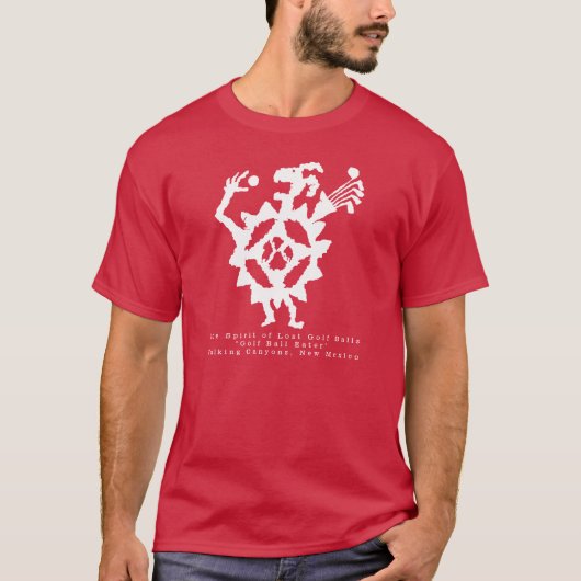 Golf Ball Eater Petroglyph T-Shirt (Voorkant)